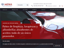 Tablet Screenshot of mewa.es